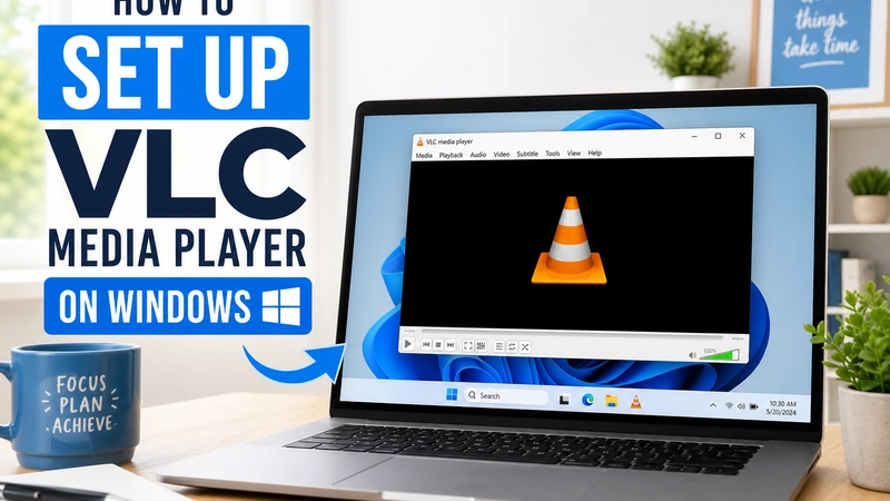 IPTV VLC Windows einrichten 2026
